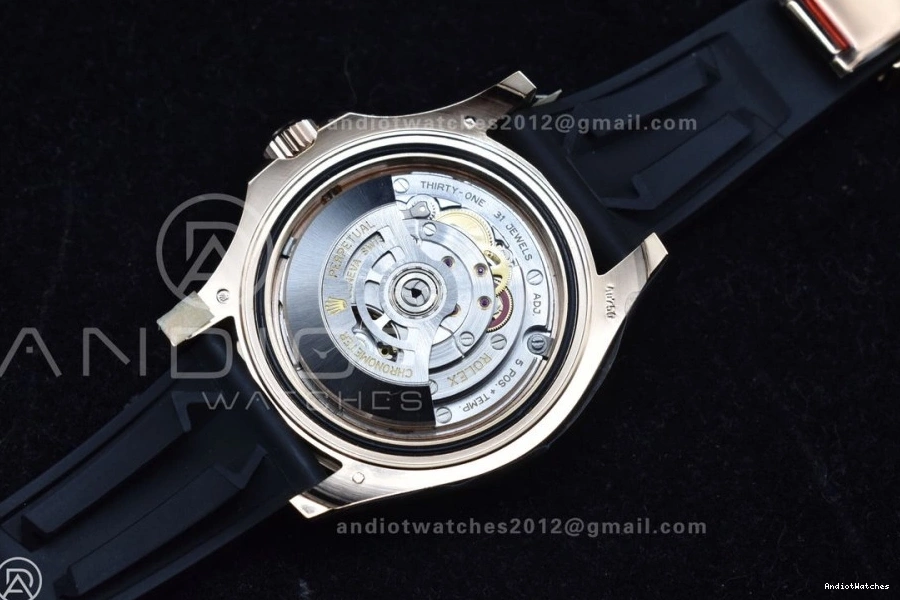 VR3235 (Gain Yacht-Master Edition Strap on 1203 Best ARF Oysterflex 126655 WrinkleFree Weight) 1:1 0828